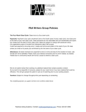 Load image into Gallery viewer, PAA Writers Group
