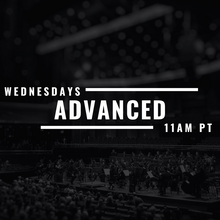 Load image into Gallery viewer, Advanced Class with PAA Master Coach, Wednesday 11 am [Pre-Registration Available]
